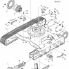 Редуктор хода с мотором Doosan DH80_2