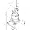 Гидромотор редуктора поворота Doosan DX225_2