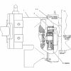 Гидромотор Редуктора поворота  CAT 318_2