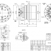 Редуктор хода с мотором SUMITOMO SH100_2